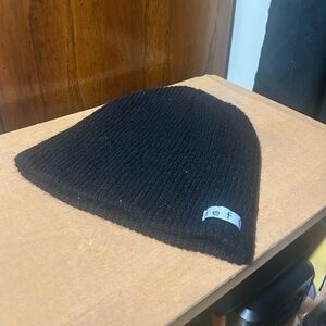 Neff Black Ribbed Knit Beanie